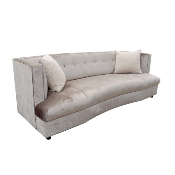Mitchell Gold Velvet Kennedy Sofa