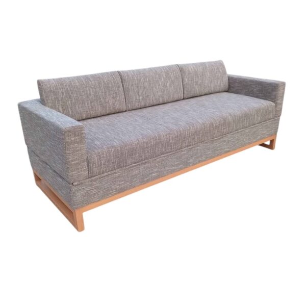 Gray Convertible Sleeper Sofa